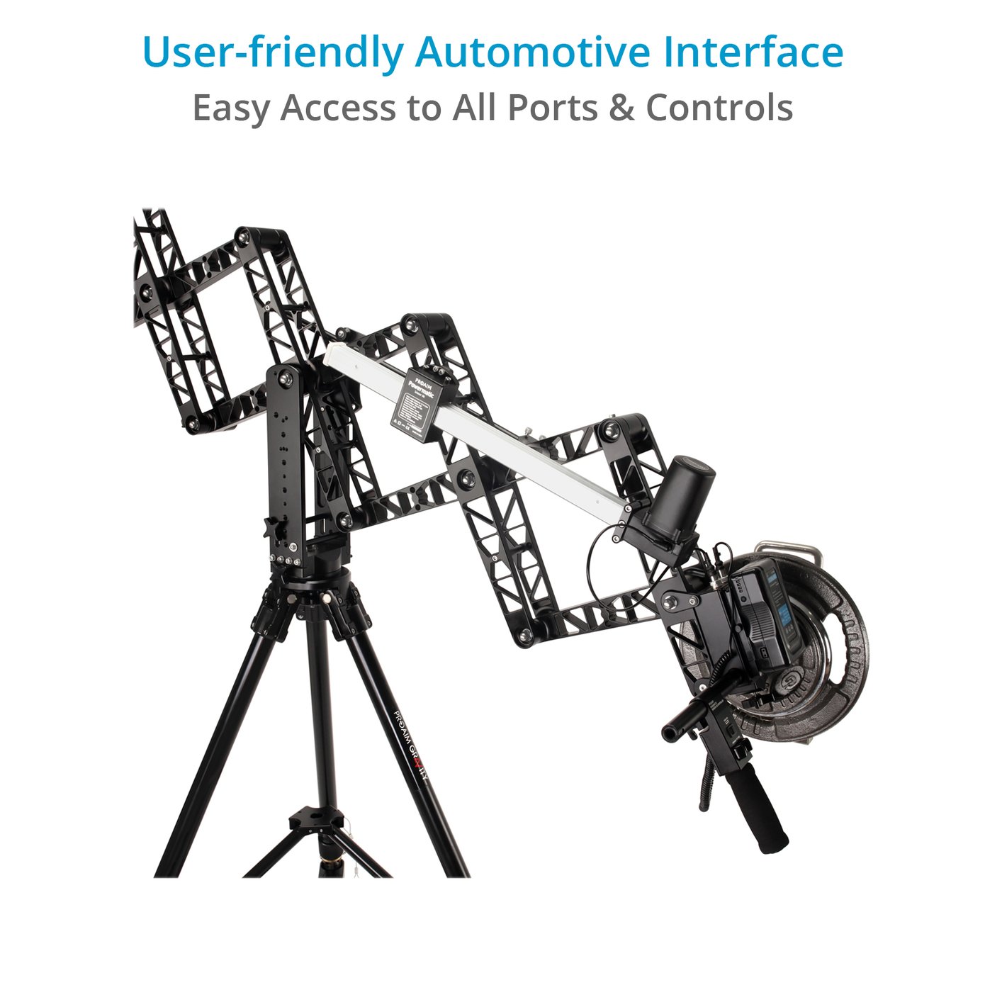 Proaim Powermatic Scissor 17ft 5m Telescopic Camera Jib Crane Package  - 6