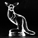 Bertil Vallien (Boda Zoo 1975) Kindhearted Kangaroo 12 cm