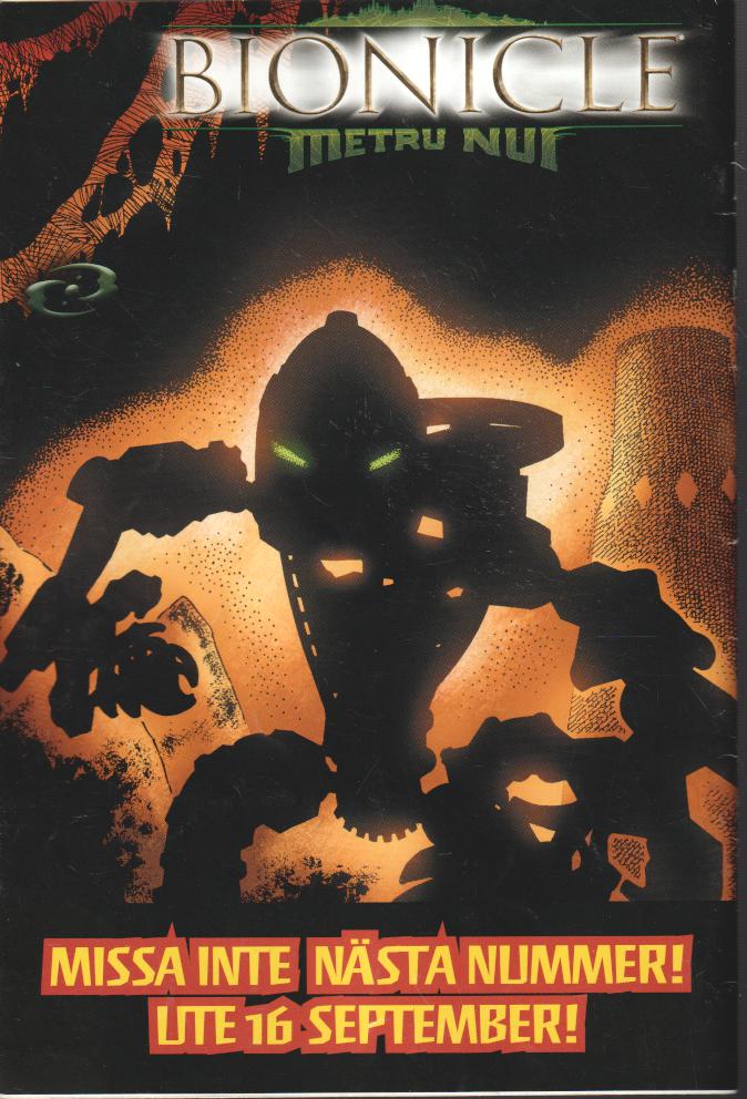 Lego Bionicle nr 2 2005, Ondskan från skuggorna, begagnad - 2