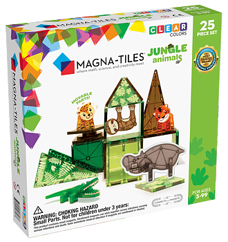 Magna-tiles, Jungle Animals - 25 pcs