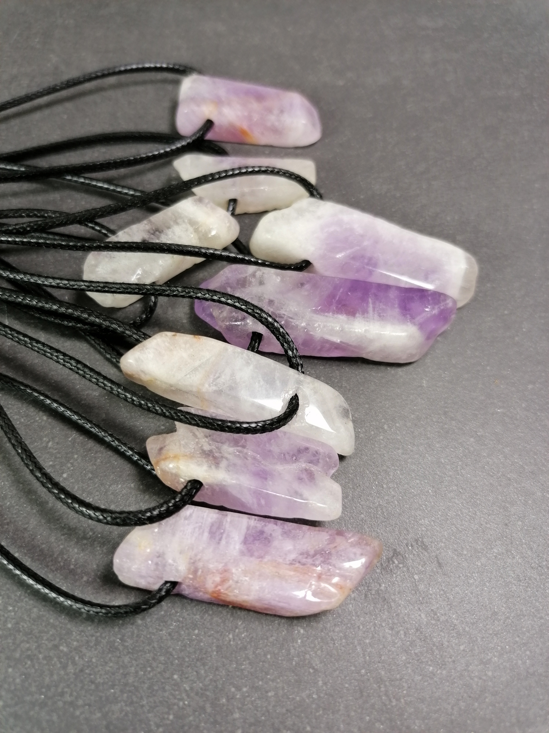 Stenhänge - Ametist kantig form