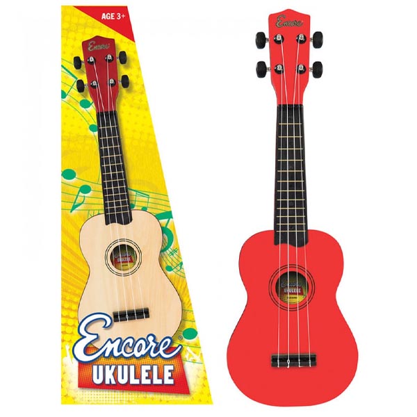 Encore Soprano Ukulele – Red - 2