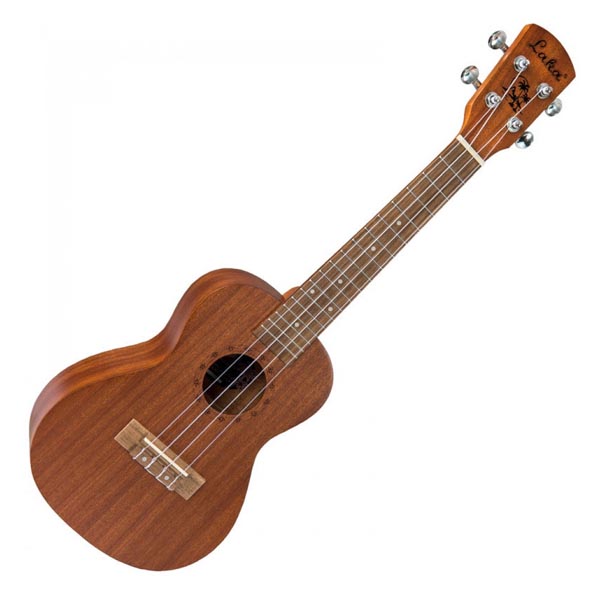 Laka Concert Ukulele med Väska – Natur