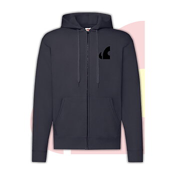 Viking Zip-Hood Navy Unisex - 483:-/st
