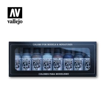 Metallic set - 8 colors - 17 ml 