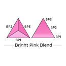 Spectrum Noir Triblend Alcohol Brush Marker - Bright Pink Blend