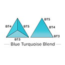 Spectrum Noir Triblend Alcohol Brush Marker - Blue Turquoise