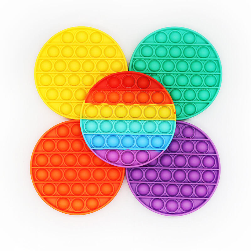 Fidget Toys - Fidget Leksak - Pop Cirkel Olika Färger