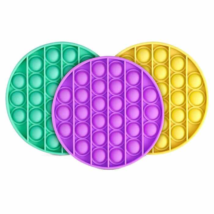 Fidget Toys - Fidget Leksak - Pop Cirkel Olika Färger - 3