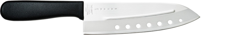 Chef knife No Vac Santoku, 17 cm/plastic