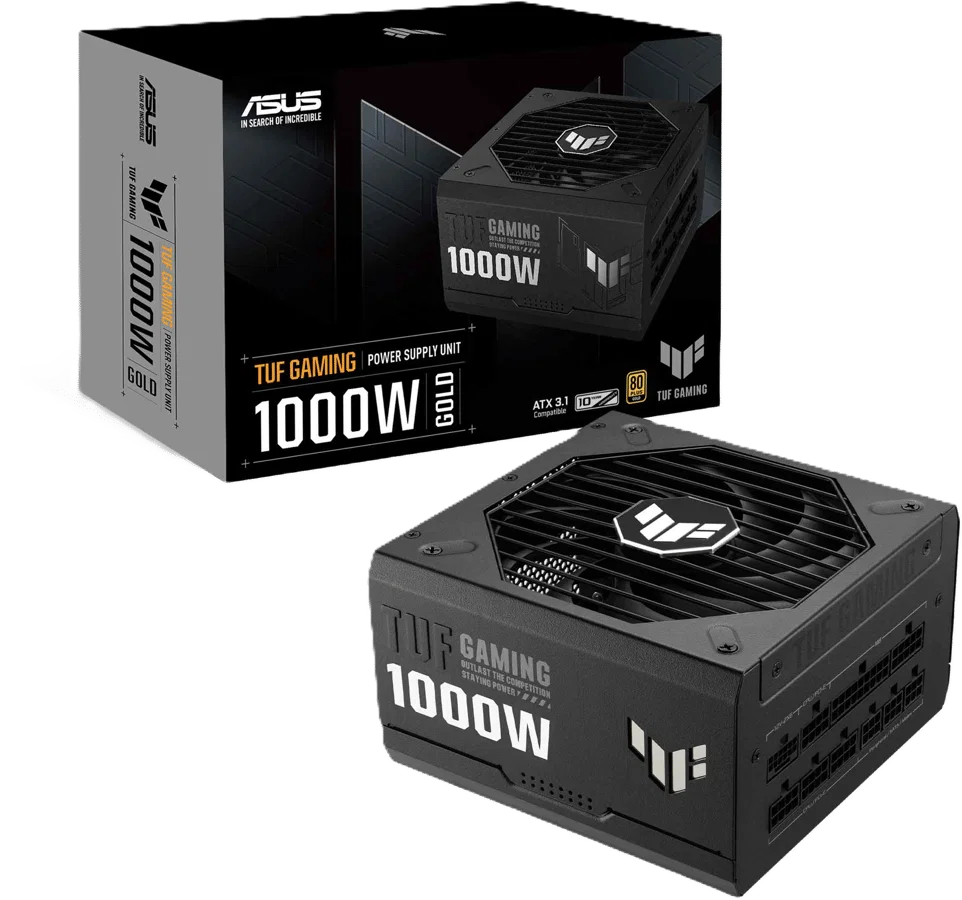 Asus TUF Gaming Gold 1000W - 2 År Garanti Helt Ny Oanvänd - Original