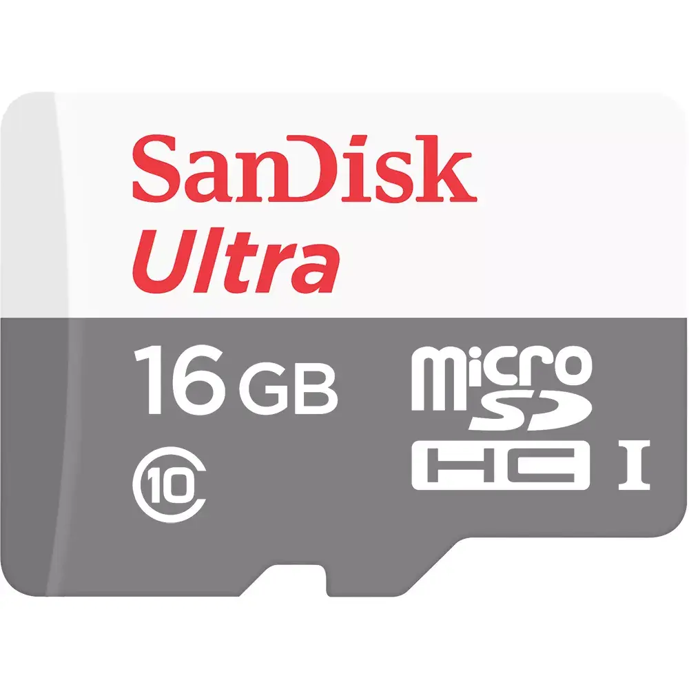 SanDisk Ultra Micro Minneskort SDHC 16GB 120MB/s UHS-I Class 10