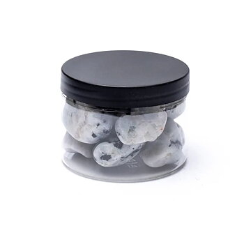 White Moonstone A Quality  ±250Gr ±3-4 Cm
