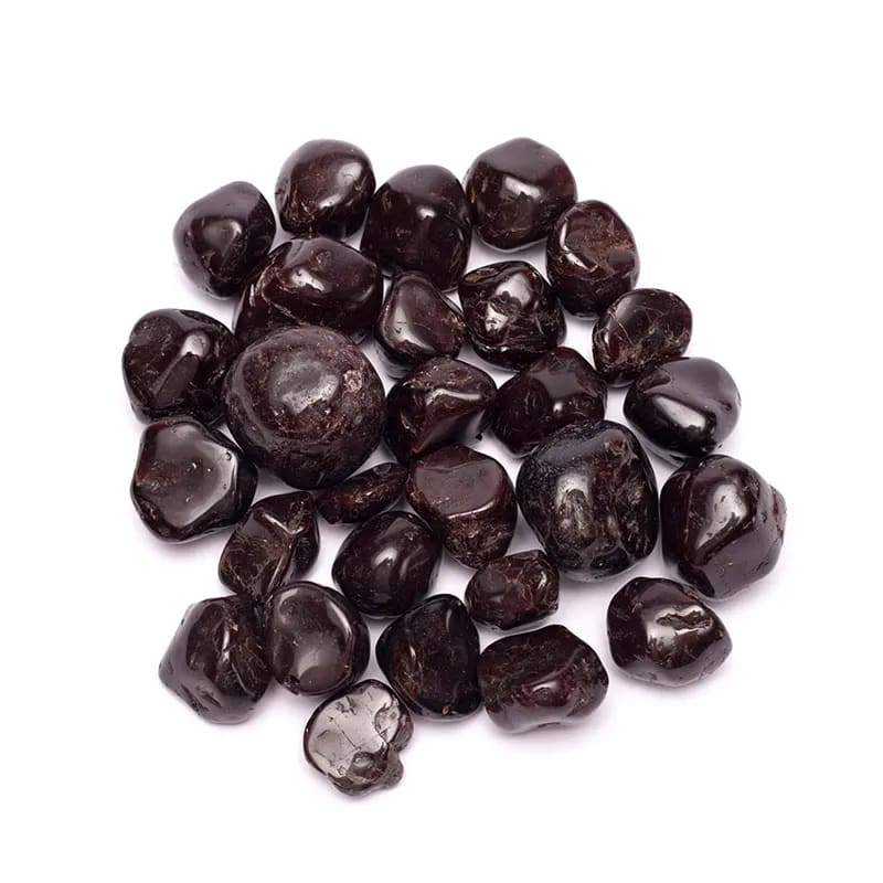 Garnet  Tumbled Stones A Quality  ±500Gr ±3-4 Cm