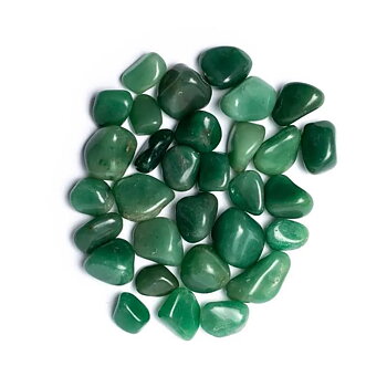 Green Quartz Tumbled Stones A Quality  ±1000 Gr ±3-4 Cm