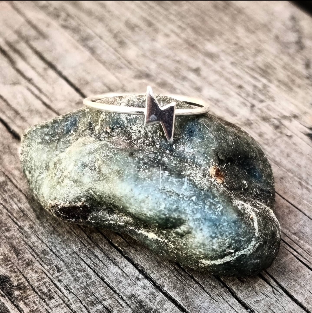 Ring 925 Silver - Lightning - 3