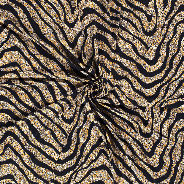 VISCOSE JERSEY -  TIGER MUSTARD