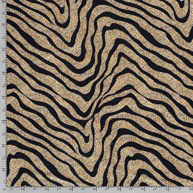 VISCOSE JERSEY -  TIGER MUSTARD - 3