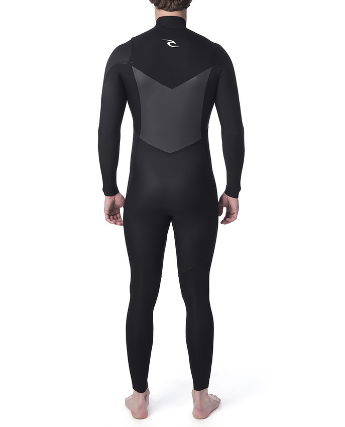 Rip Curl Dawn Patrol Perf 3/2mm Chest Zip Våtdräkt - 3
