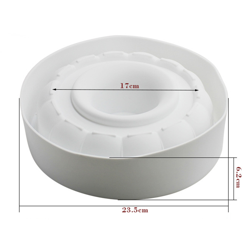 Gjutform  i silikon - Rund donut  - 3