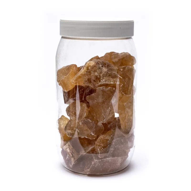 Rough Honey Calcite  ±500 Gr ±4-6 Cm - 2