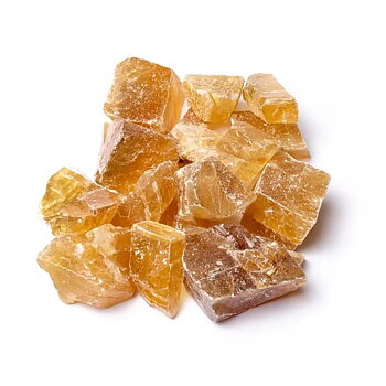 Rough Honey Calcite  ±500 Gr ±4-6 Cm