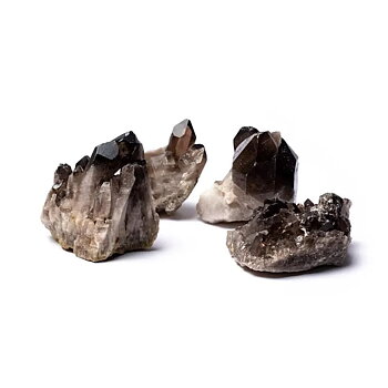 Rough Smokey Quartz Druses  ±500 Gr ±4-6 Cm
