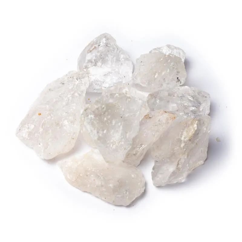 Rough Rock Crystal  ±1000 Gr ±4-6 Cm