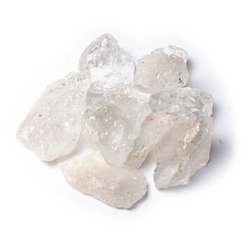 Rough Rock Crystal  ±1000 Gr ±4-6 Cm