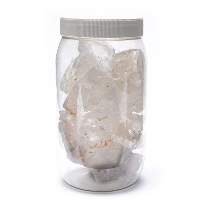 Rough Rock Crystal  ±1000 Gr ±4-6 Cm - 3