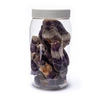 Rough Chevron Amethyst  ±1000 Gr ±4-6 Cm