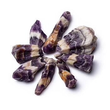 Rough Chevron Amethyst  ±1000 Gr ±4-6 Cm