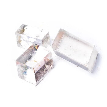 Rough Optical Calcite  ±250 Gr ±4-6 Cm