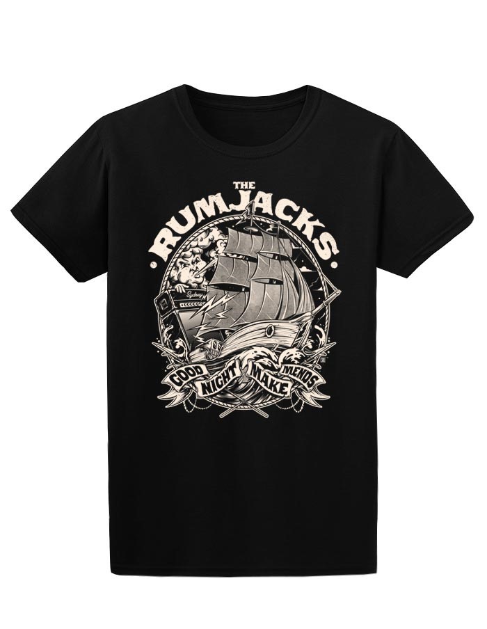 5XL the rumjacks Logo On Unisex All Color T Shirt Size S 