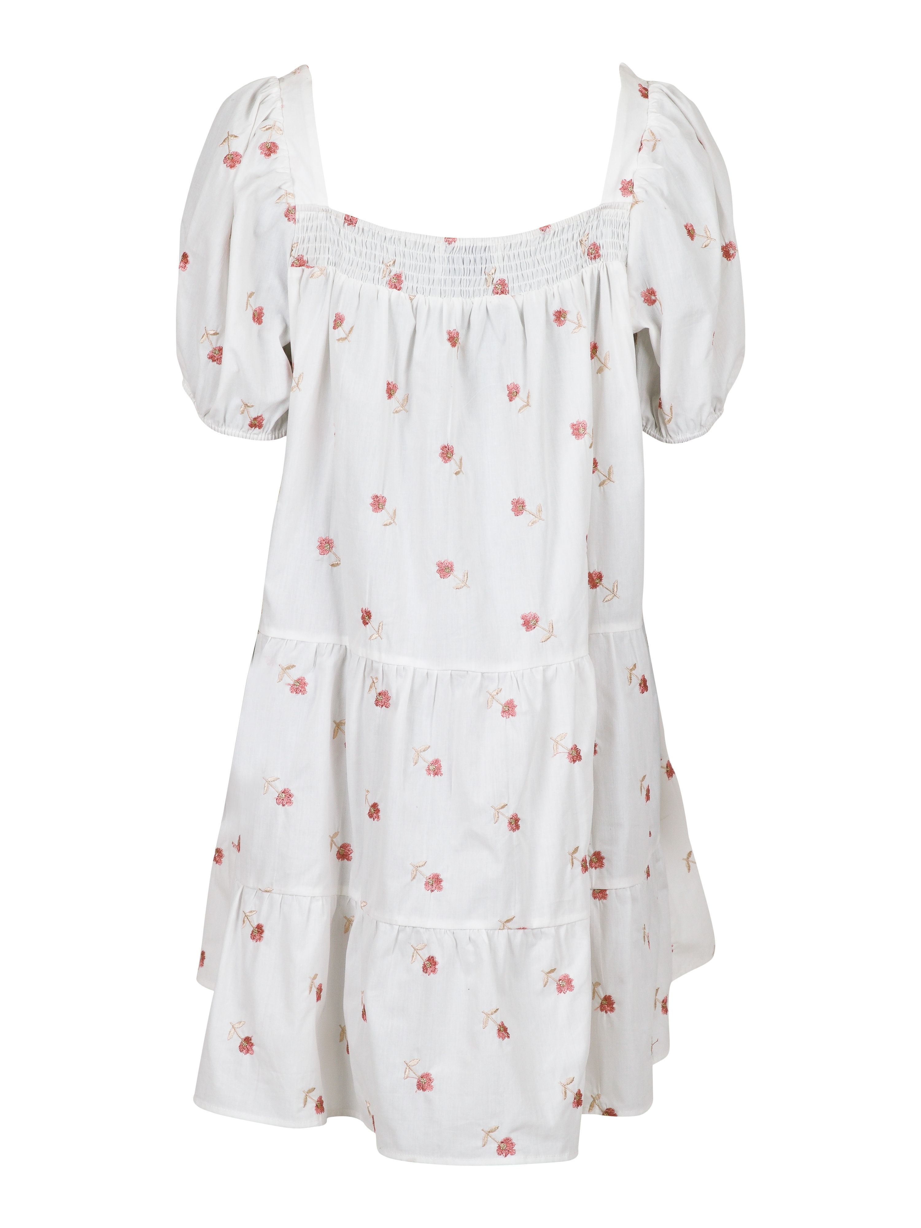 Neo Noir - Mima Rosy Dress White - 6
