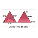 Spectrum Noir Triblend Alcohol Brush Marker - Dark Red Blend