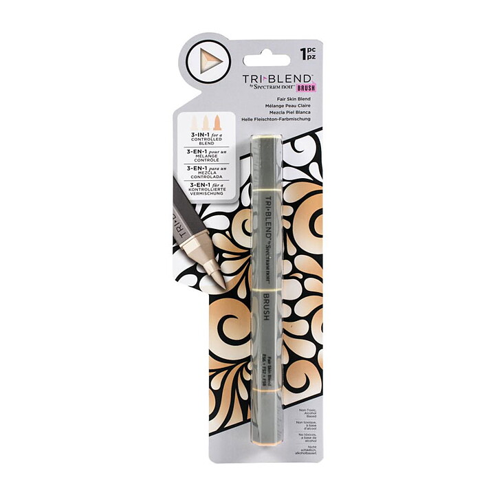 Spectrum Noir Triblend Alcohol Brush Marker - Fair Skin Blend