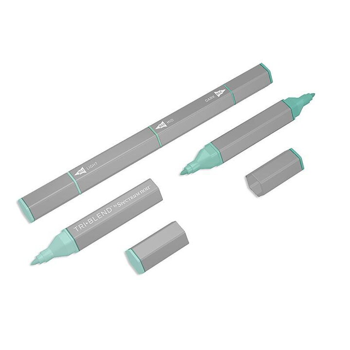 Spectrum Noir Triblend Alcohol Brush Marker - Green Turquoise Blend