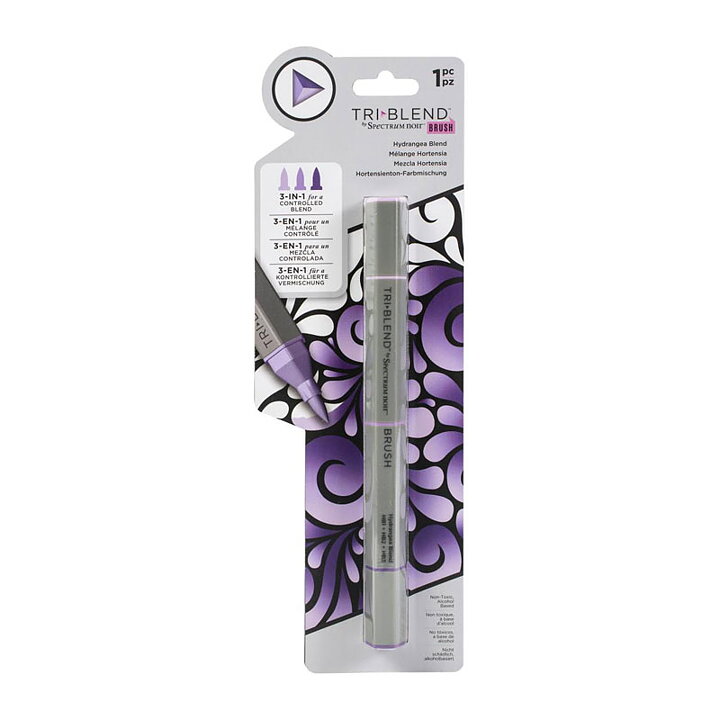 Spectrum Noir Triblend Alcohol Brush Marker - Hydrangea Blend