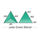 Spectrum Noir Triblend Alcohol Brush Marker - Jade Green Blend