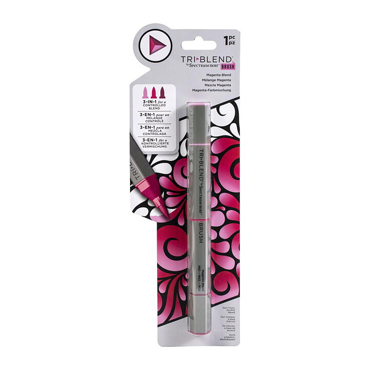 Spectrum Noir Triblend Alcohol Brush Marker - Magenta Blend