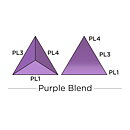 Spectrum Noir Triblend Alcohol Brush Marker - Purple Blend