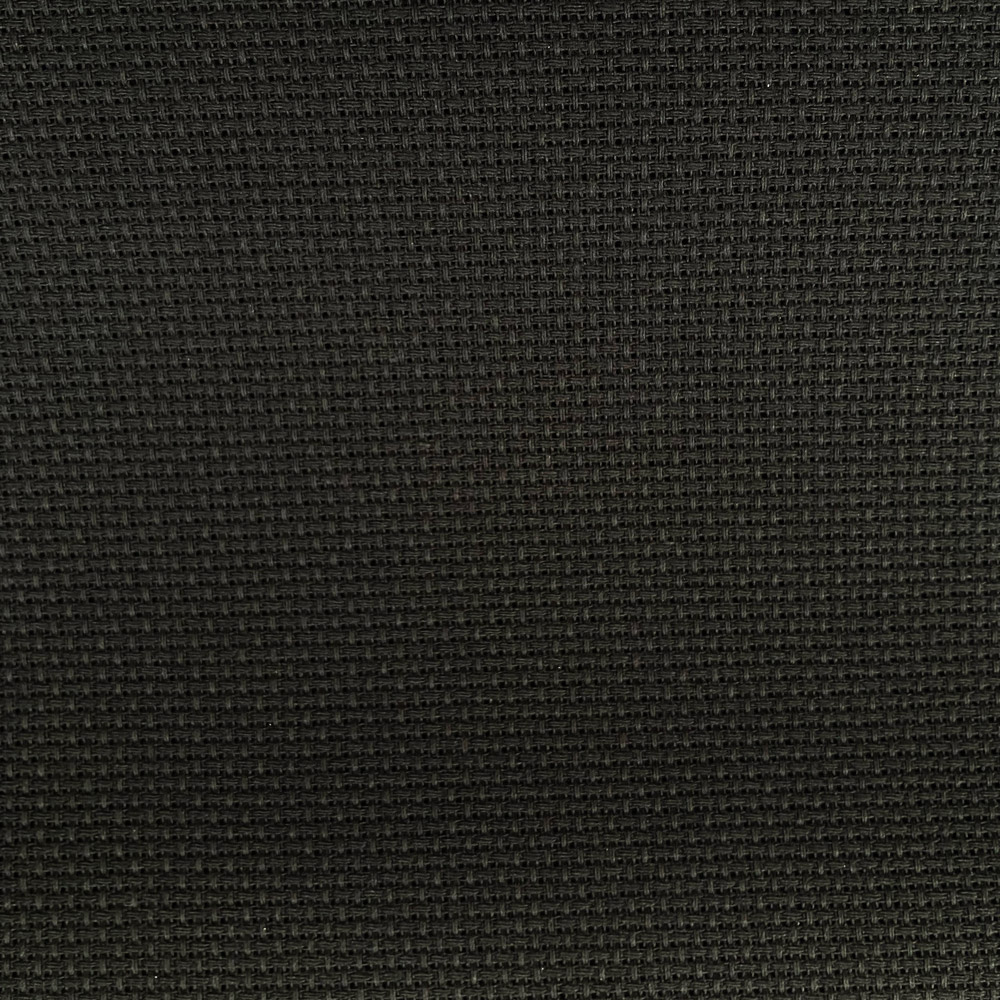  Aida embroidery fabric Black, 5,4 squares/cm, 14 count  - 2