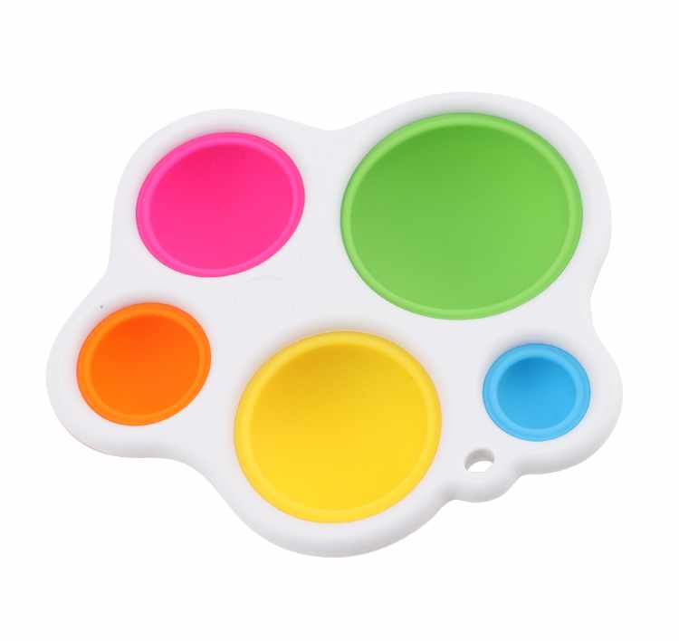 Fidget Toy Set for Adults and Kids - 36 pieces Colored Bubbles - 12