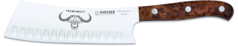 Chefs knife PremiumCut, 16 cm serrated / Thuja - Tree of Life