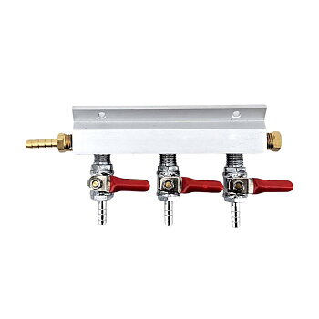 CO2 Manifold - 3 vejs
