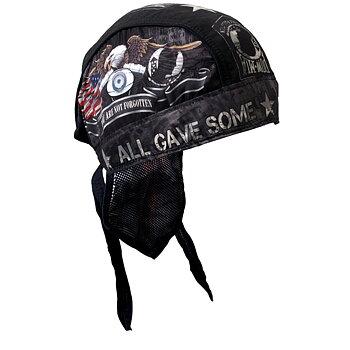 Never Forgotten Headwrap Bandana Cap.