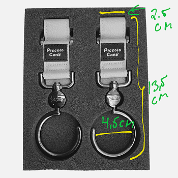 Stroller Hooks - Mocha