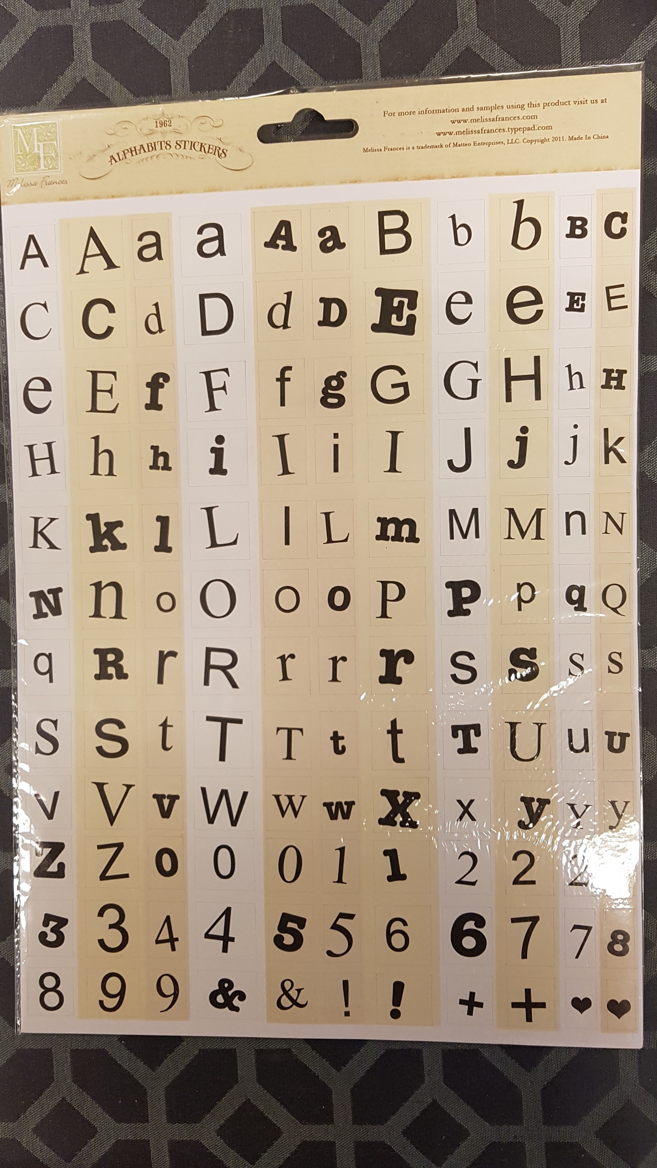 Alphabeits Stickers