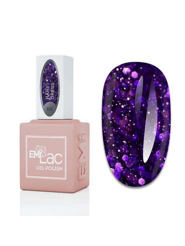 E.MiLac JA Happy Dress, #302, 9 ml. - 2